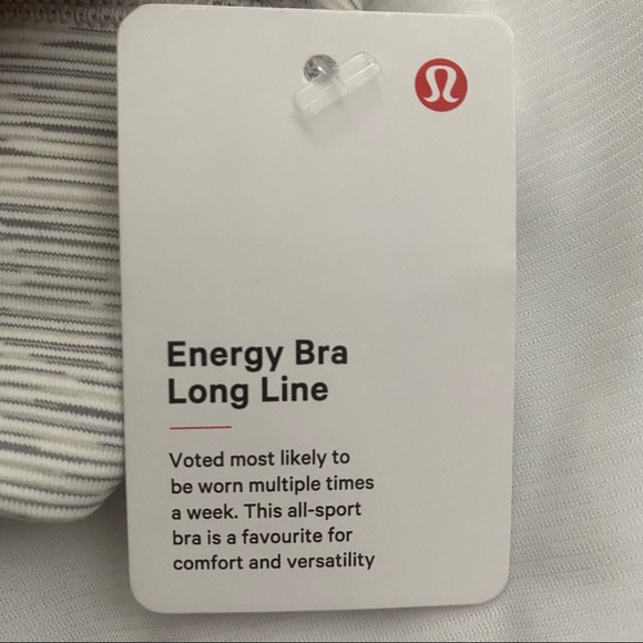🎉SOLD!🎉 NWT Lululemon energy longline bra 6 WAFSNB - Picture 7 of 7